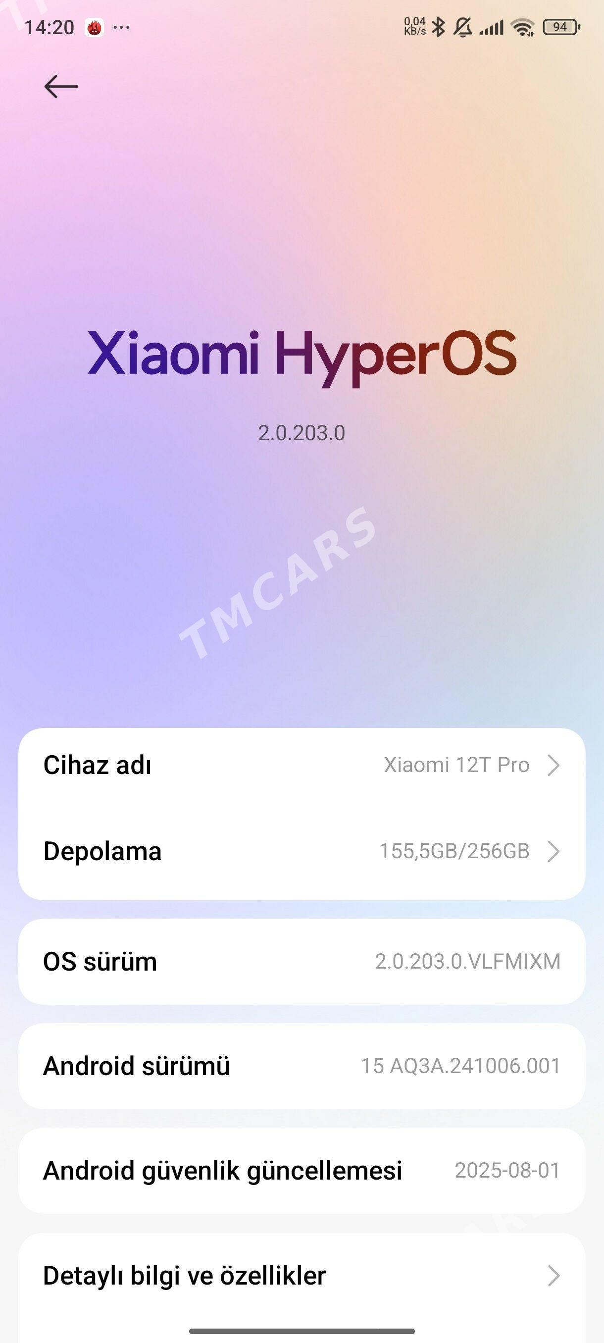 Xiaomi 12T Pro 12+12/256 - Baýramaly - img 2