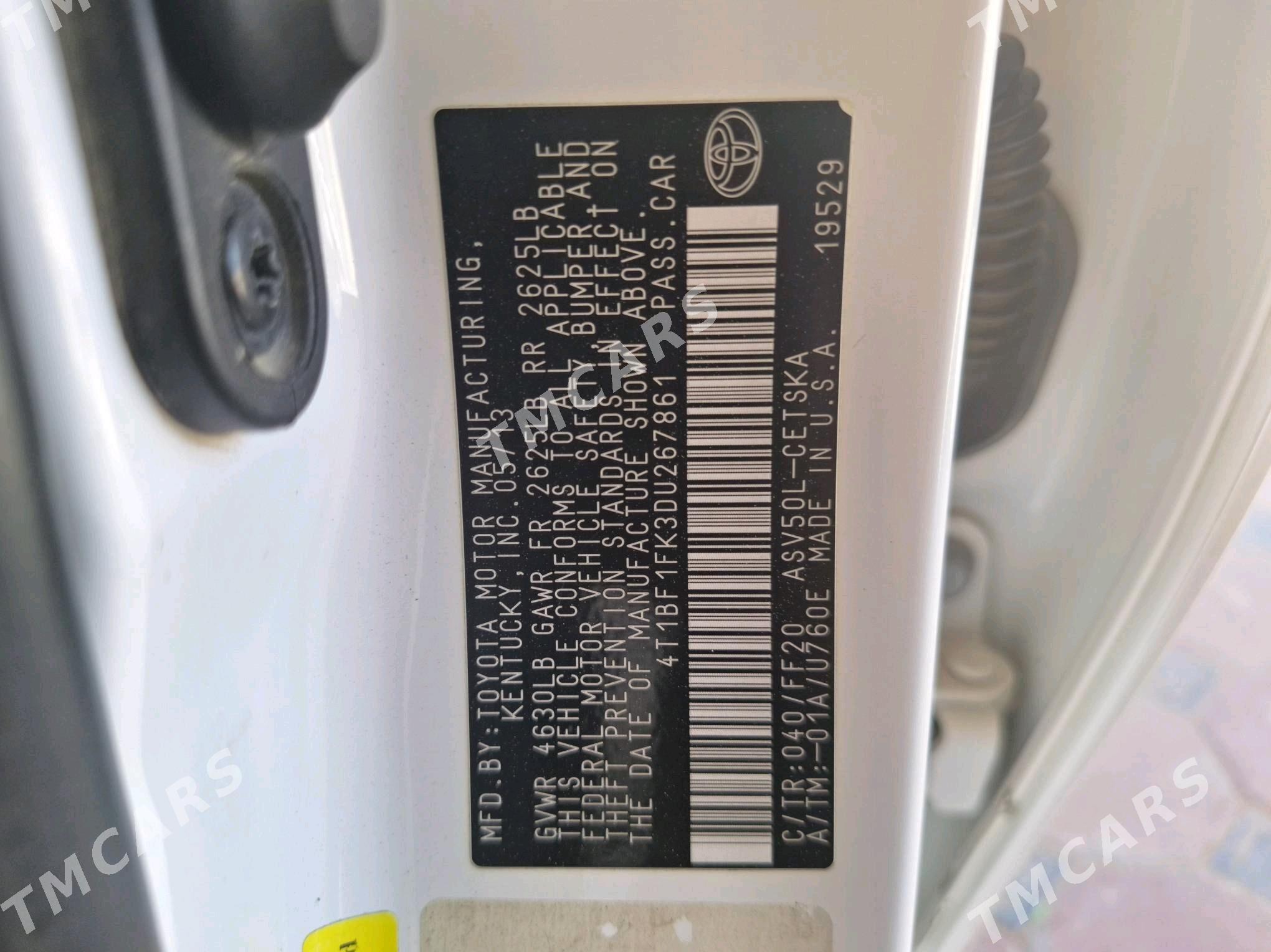 Toyota Camry 2013 - 225 000 TMT - Кёнеургенч - img 7