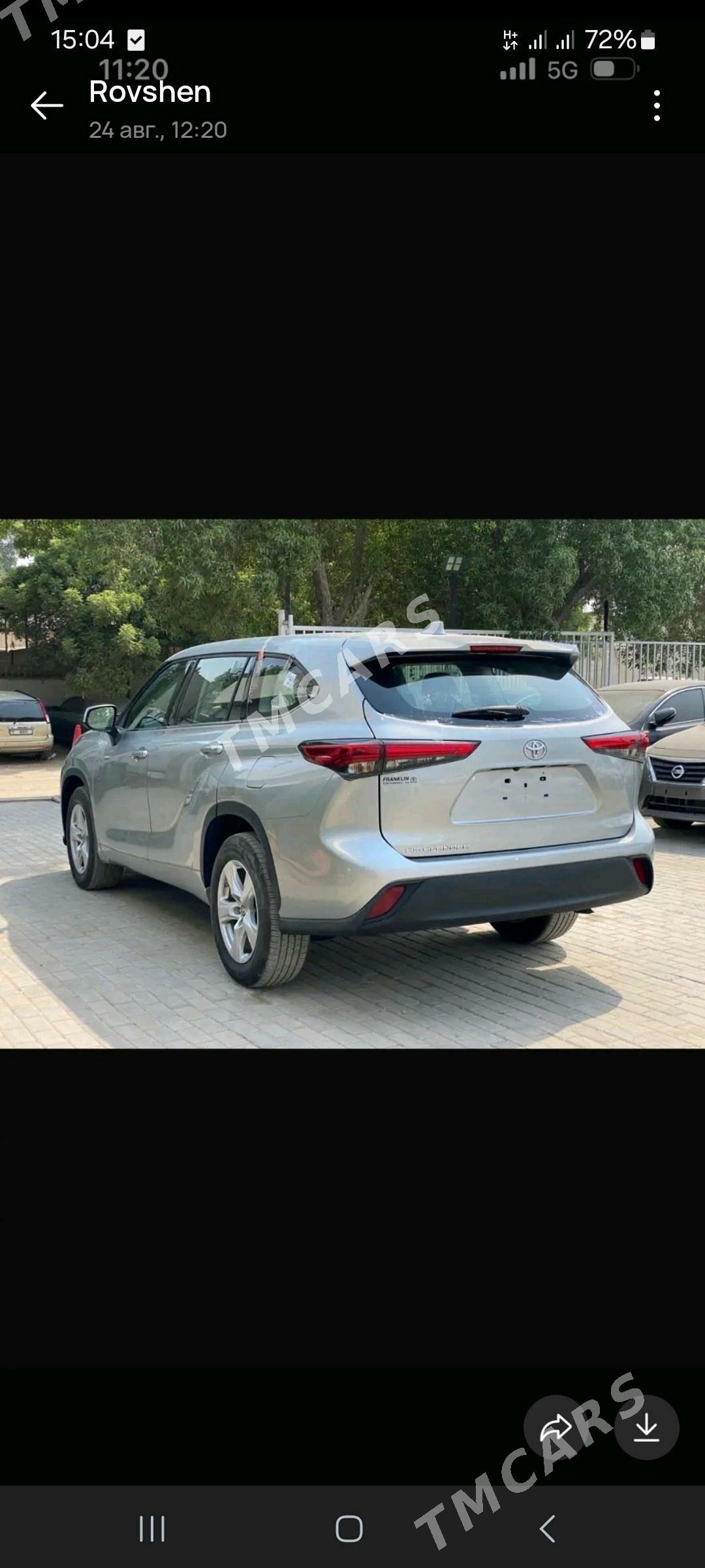 Toyota Highlander 2020 - 465 000 TMT - Дянев - img 2