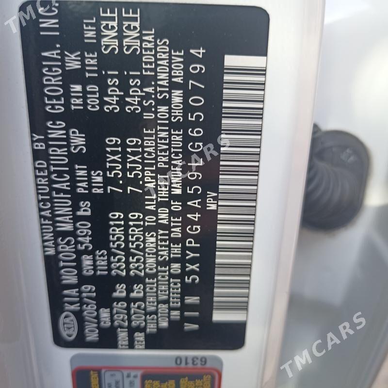 Kia Sorento 2019 - 332 000 TMT - Aşgabat - img 3