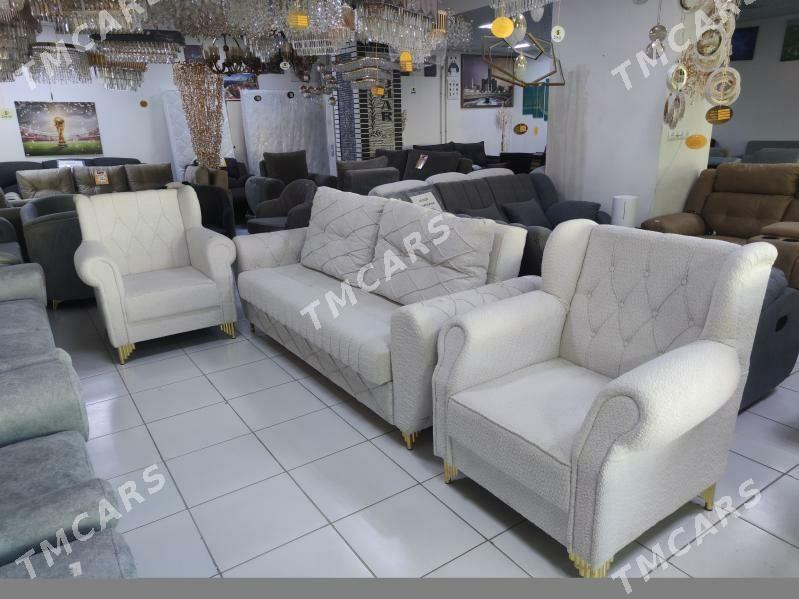 diwan krowat troyka mebel - Ашхабад - img 4
