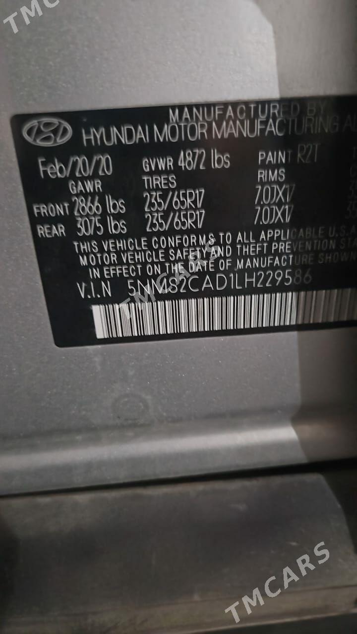 Hyundai Santa Fe 2020 - 300 000 TMT - Мары - img 4