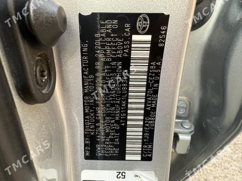 Toyota Camry 2020 - 320 000 TMT - Mary - img 10