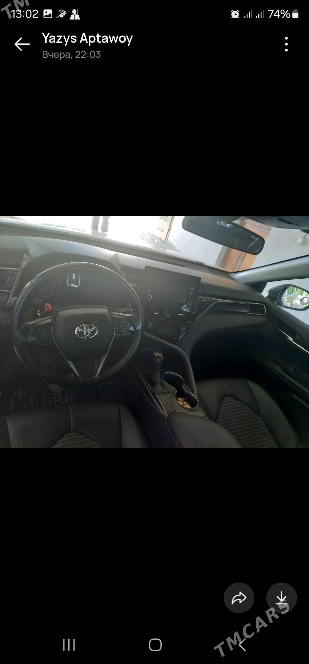 Toyota Camry 2022 - 345 000 TMT - Ашхабад - img 6
