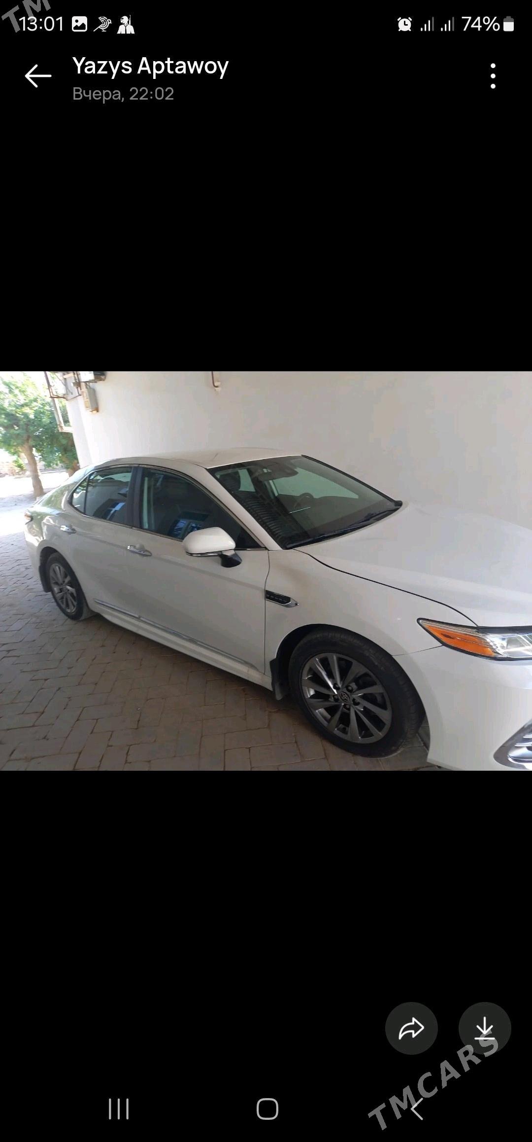 Toyota Camry 2022 - 345 000 TMT - Ашхабад - img 4