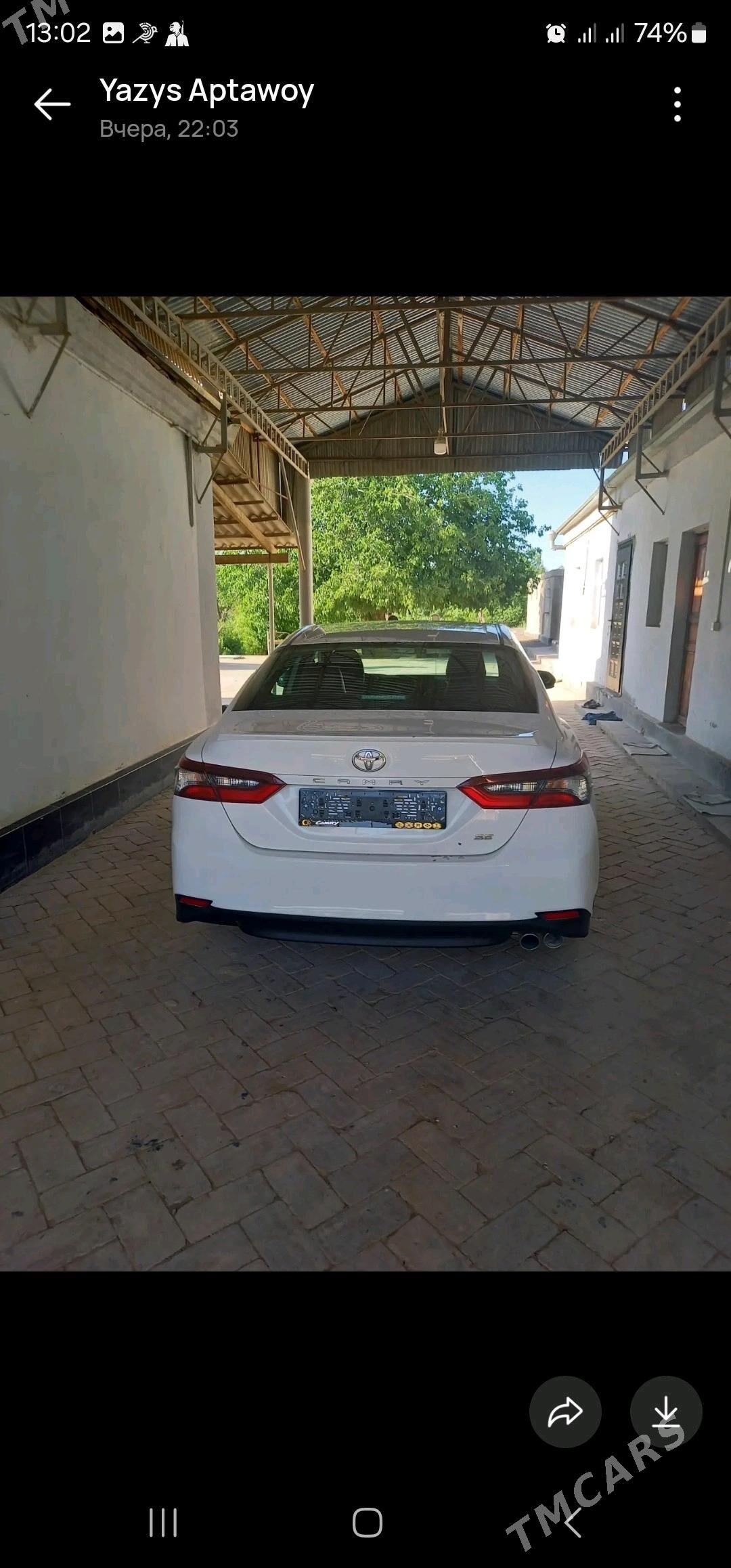 Toyota Camry 2022 - 345 000 TMT - Ашхабад - img 7