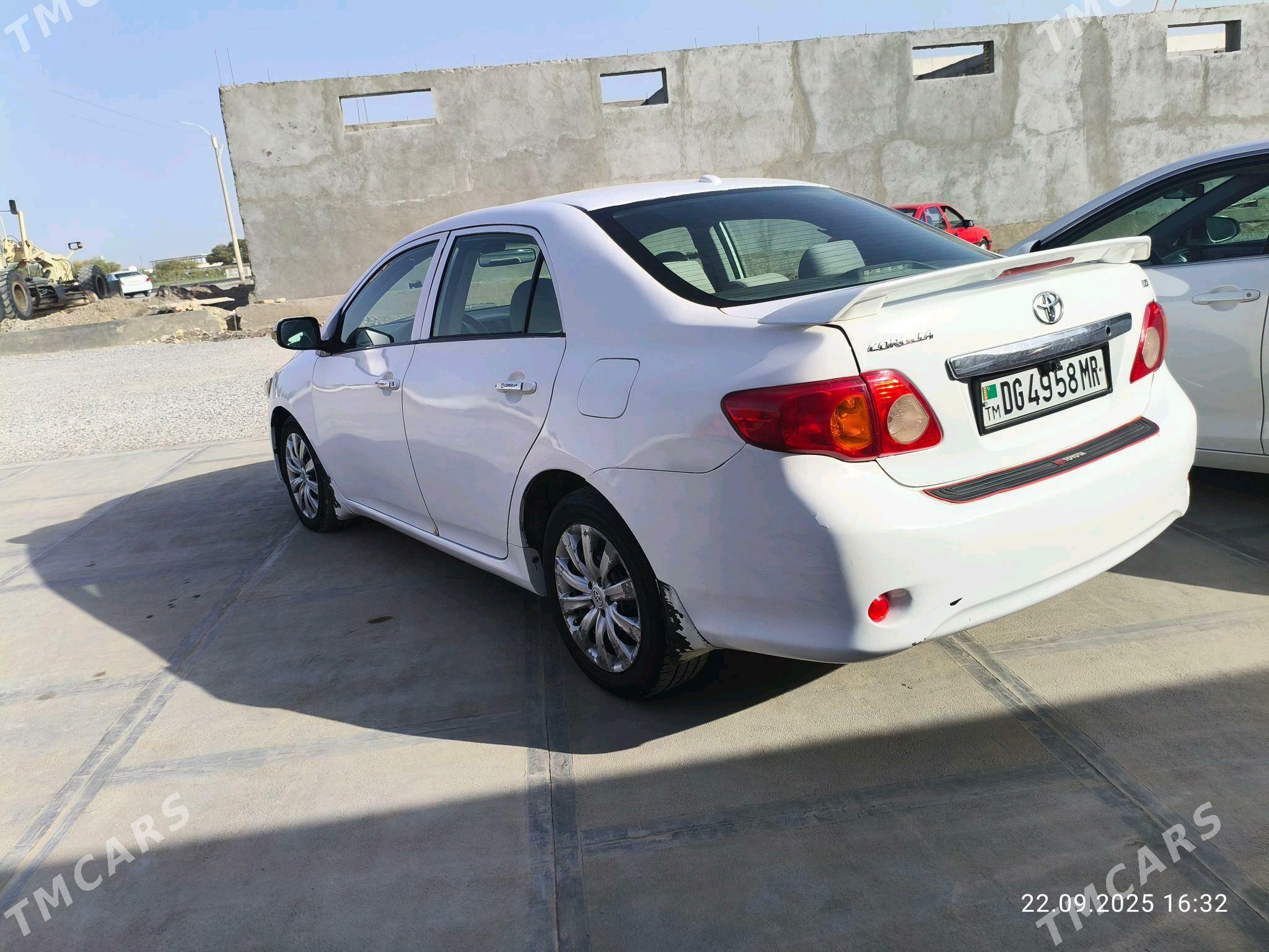 Toyota Corolla 2009 - 150 000 TMT - Мары - img 5