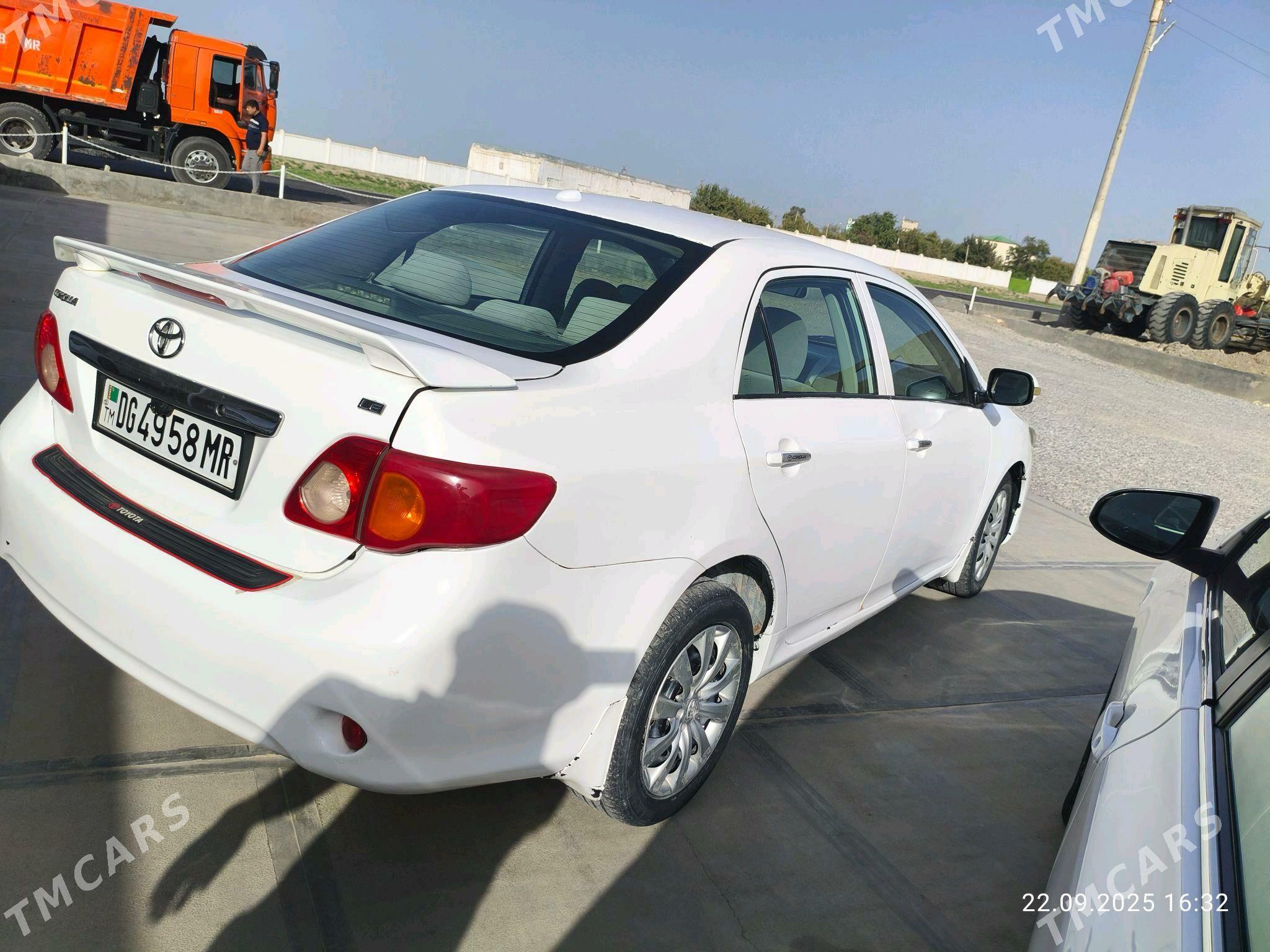Toyota Corolla 2009 - 150 000 TMT - Мары - img 2