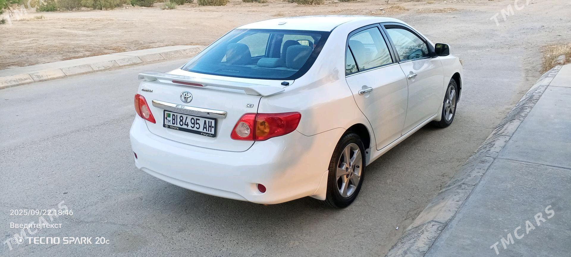 Toyota Corolla 2009 - 170 000 TMT - Гёкдепе - img 2