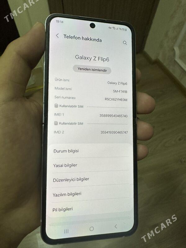 samsung flip 6 - Ашхабад - img 3