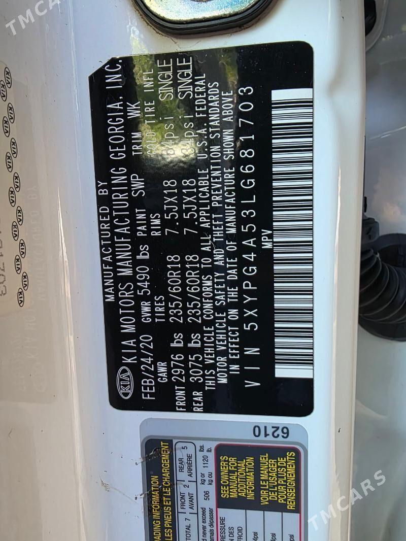 Kia Sorento 2020 - 299 000 TMT - Gubadag - img 2