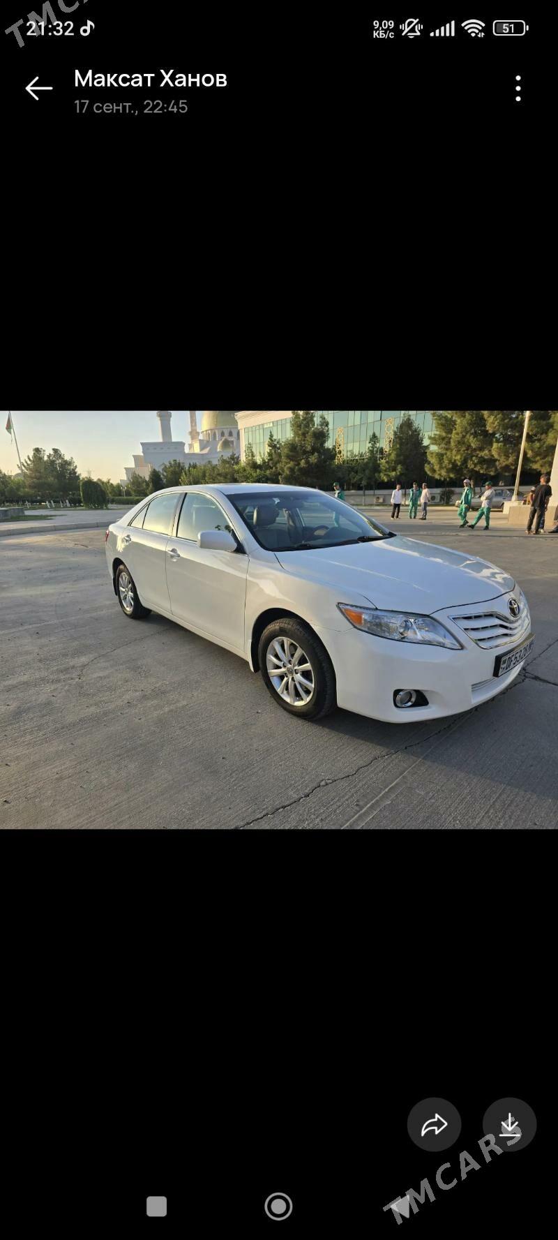 Toyota Camry 2010 - 170 000 TMT - Мары - img 5
