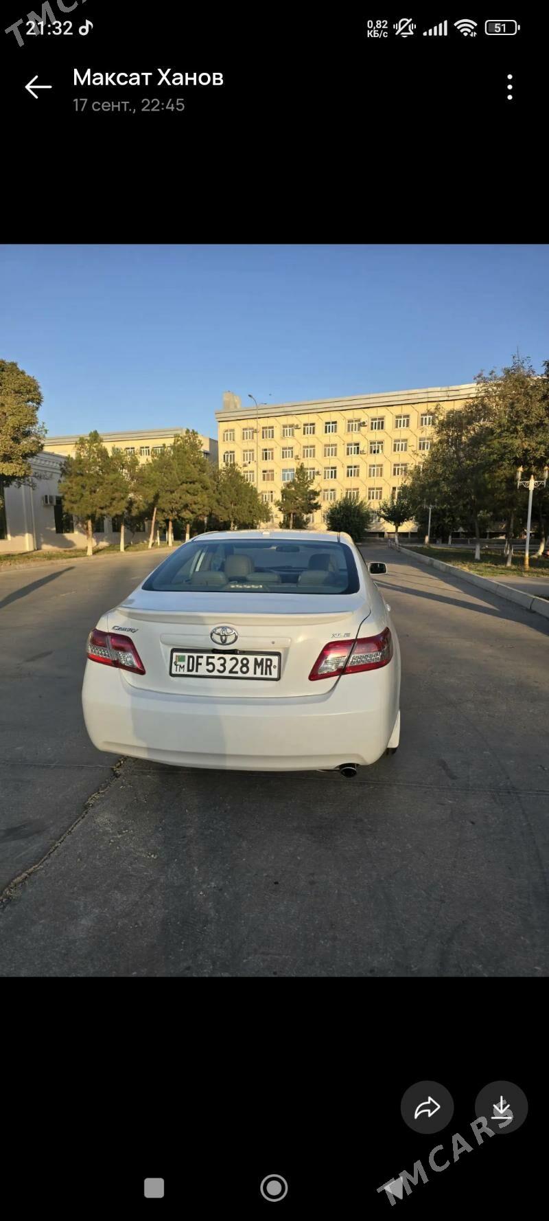 Toyota Camry 2010 - 170 000 TMT - Мары - img 8