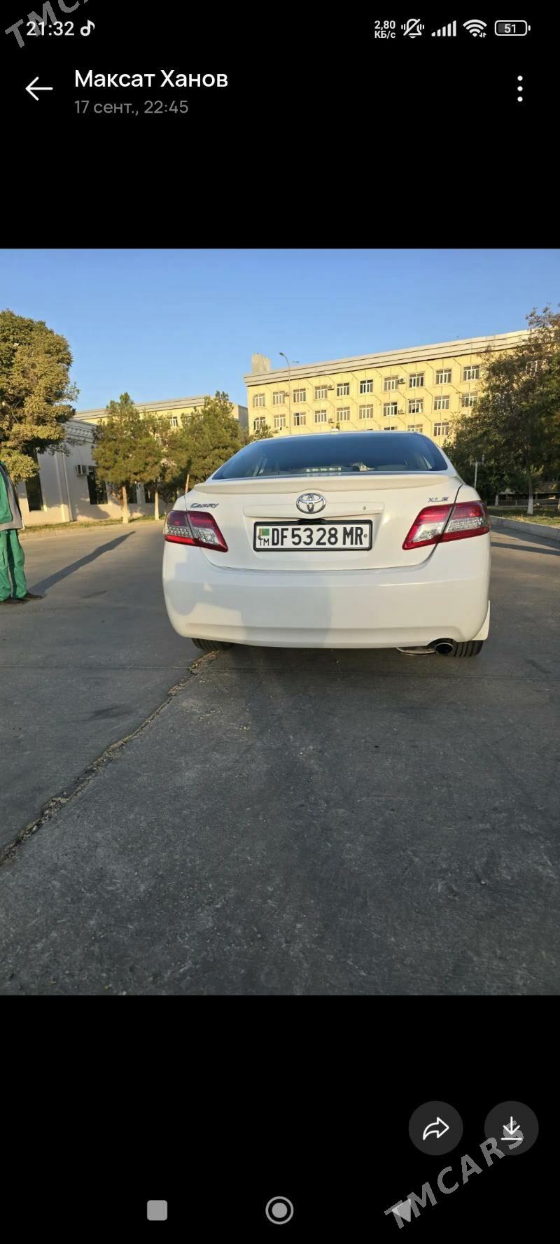 Toyota Camry 2010 - 170 000 TMT - Мары - img 7