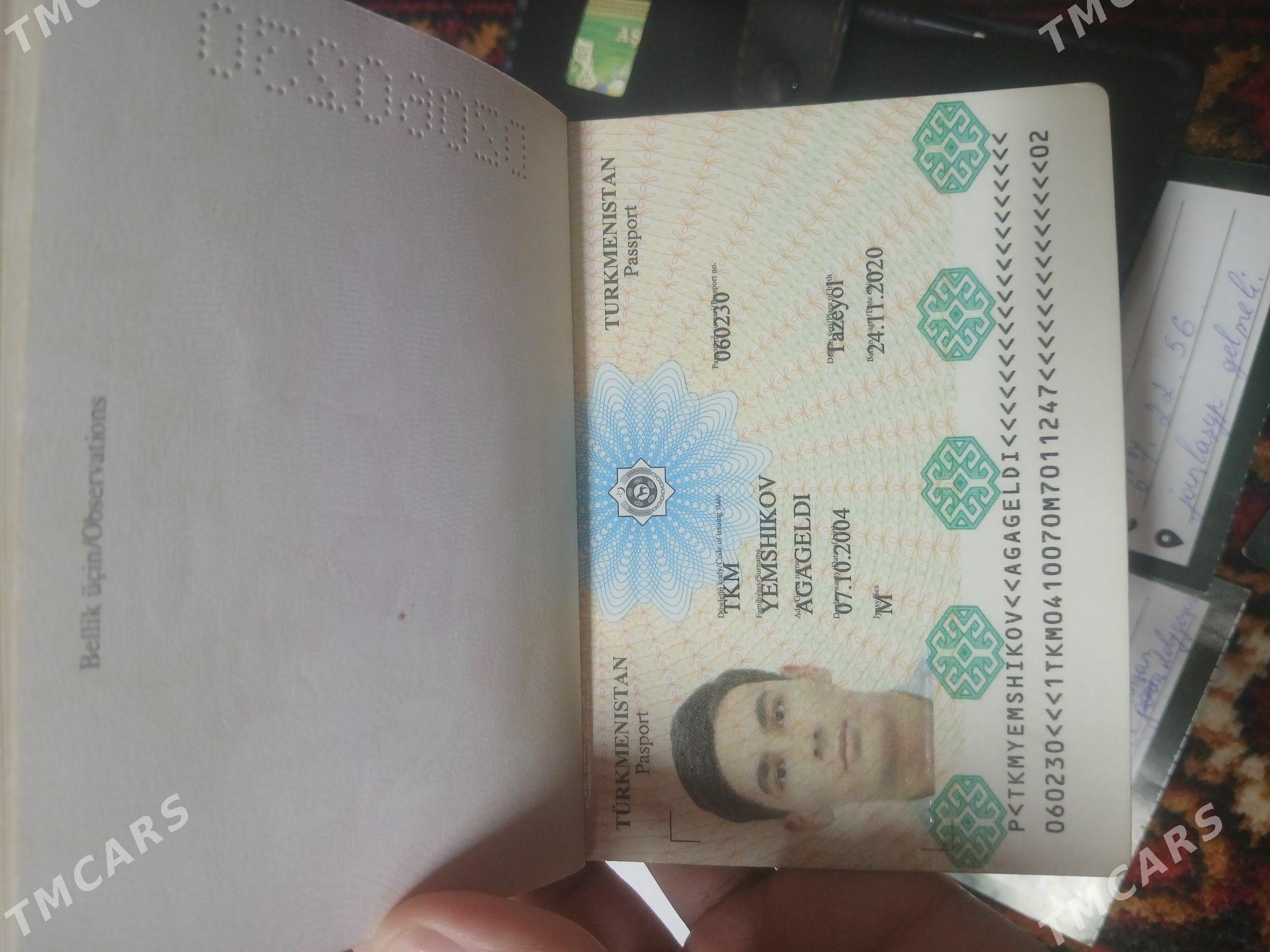 Pasport tapdym - Дашогуз - img 3