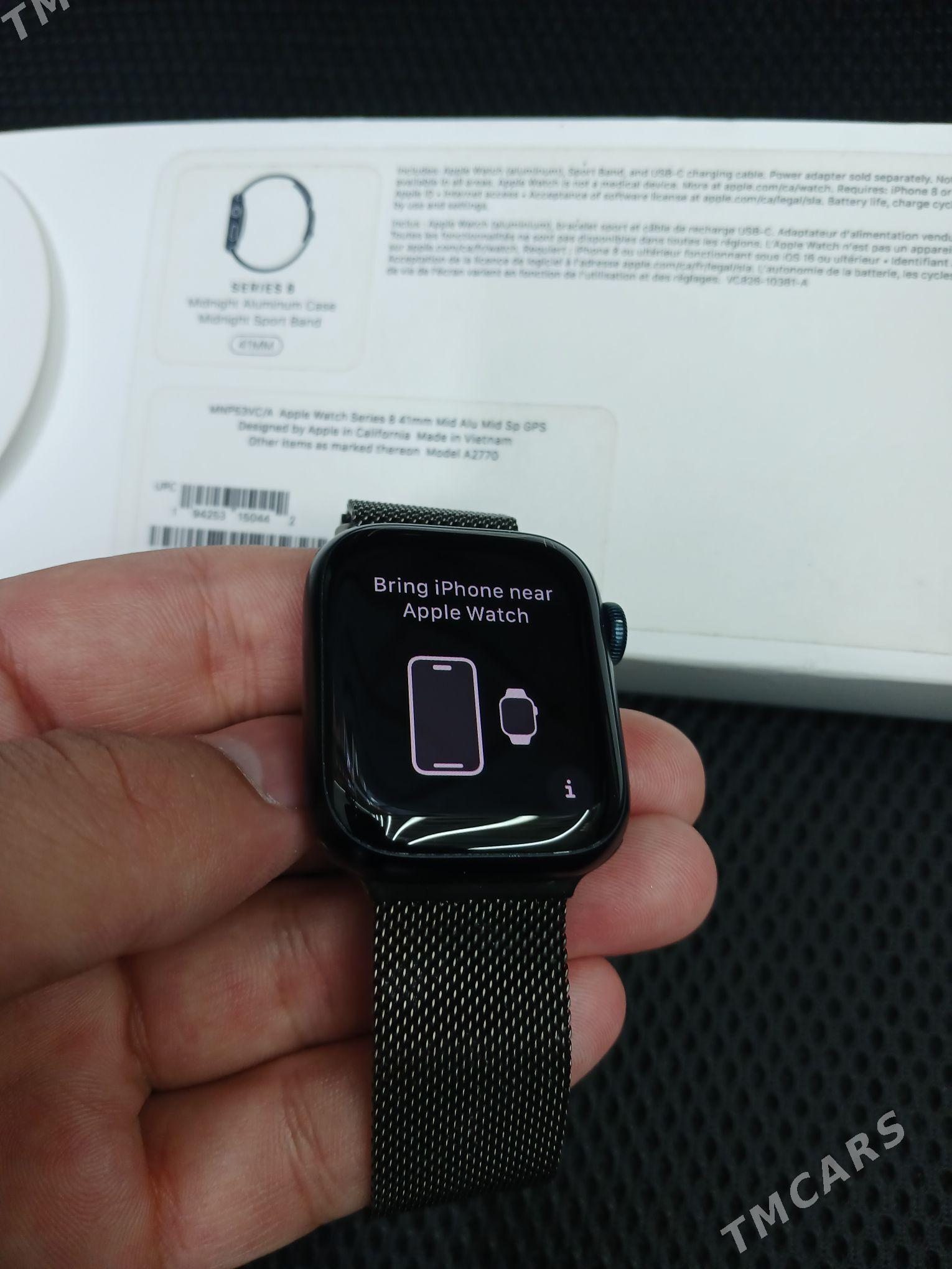 Apple watch 8serie 41mm - Ашхабад - img 3