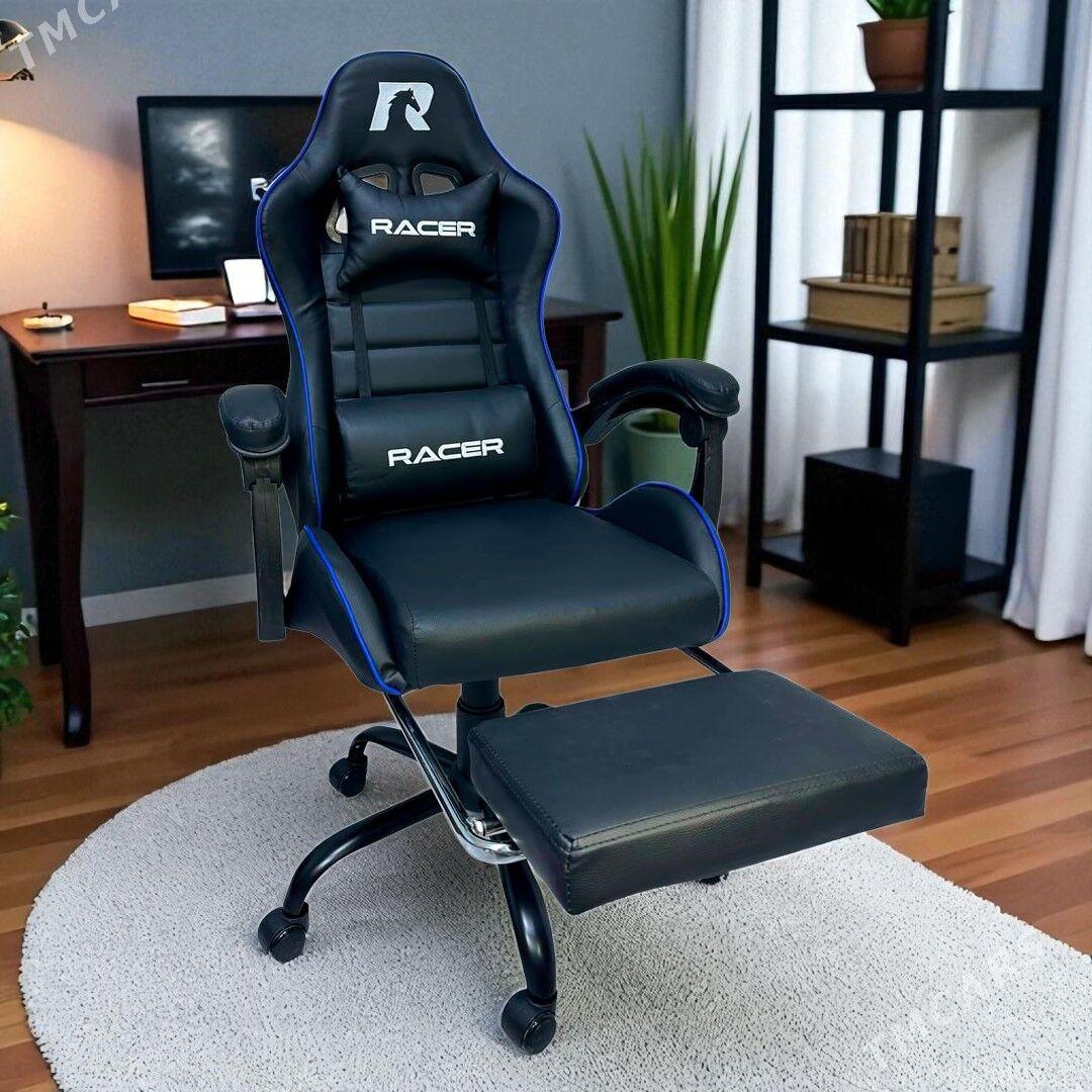 Igrawoý Kreslo Игровое Кресло Racer Mustang Black - Ашхабад - img 3