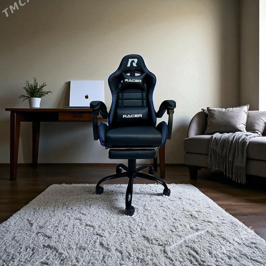 Igrawoý Kreslo Игровое Кресло Racer Mustang Black - Ашхабад - img 4