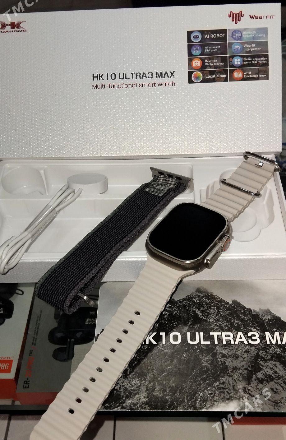 smart watch HK 10 Ultra 3 Max - Aşgabat - img 3