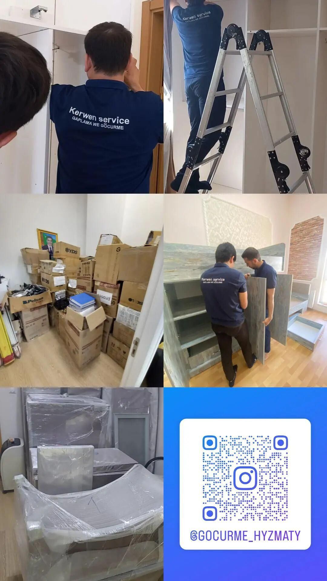 ÖÝ,OFİS,MEBEL GÖÇÜRMEK HÜNÄRME - Aşgabat - img 3