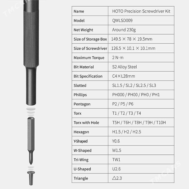 ОТВЕРТКА XIAOMI HOTO OTWERTKA - Ашхабад - img 6