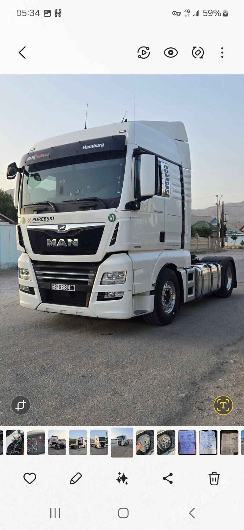 Man TGX 2019 - 940 000 TMT - Балканабат - img 2