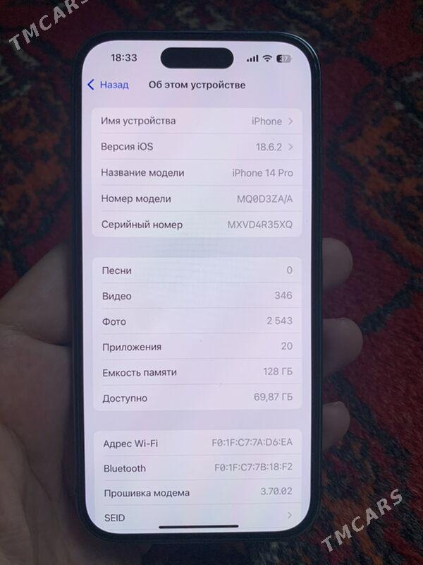 iPhone 14 pro - Ашхабад - img 3