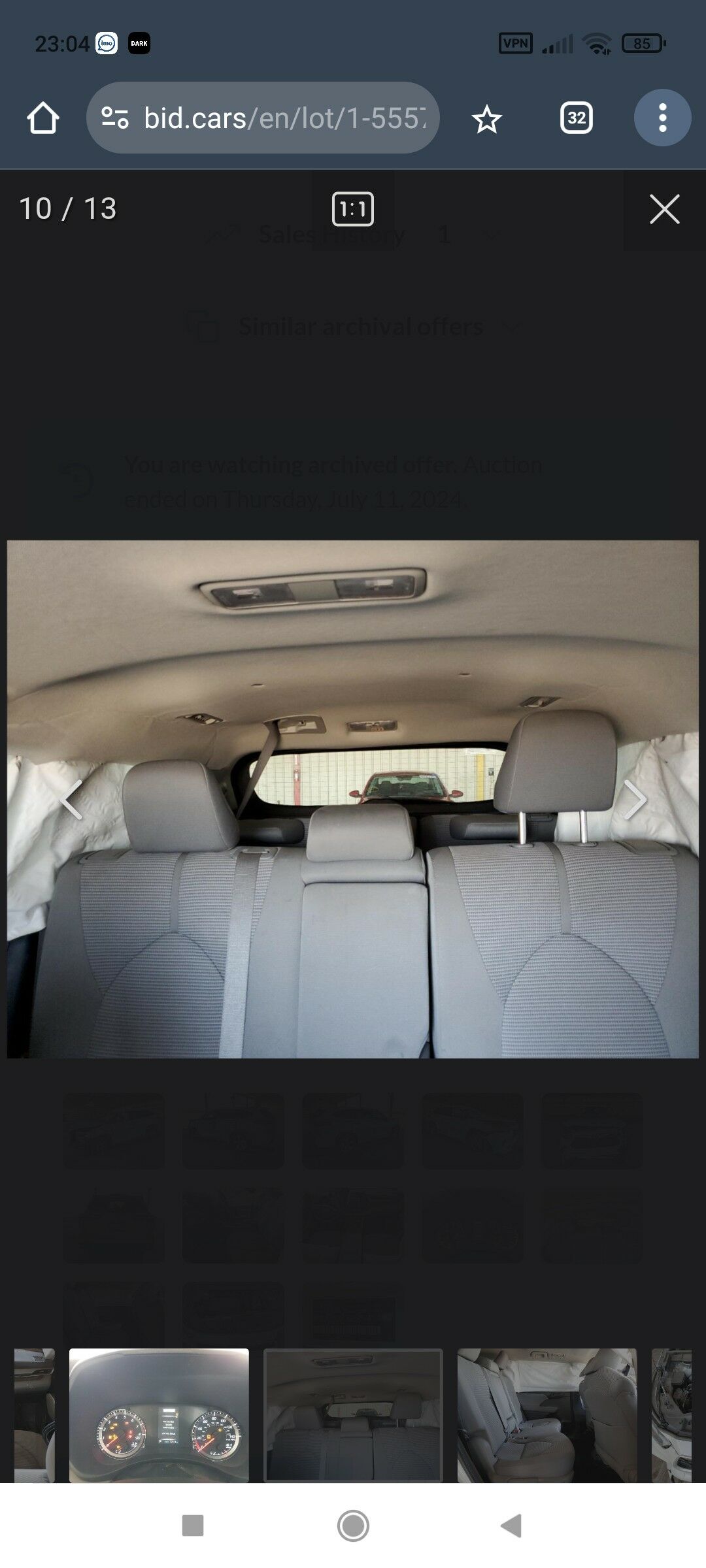 Toyota Highlander 2021 - 450 000 TMT - Tejen - img 6