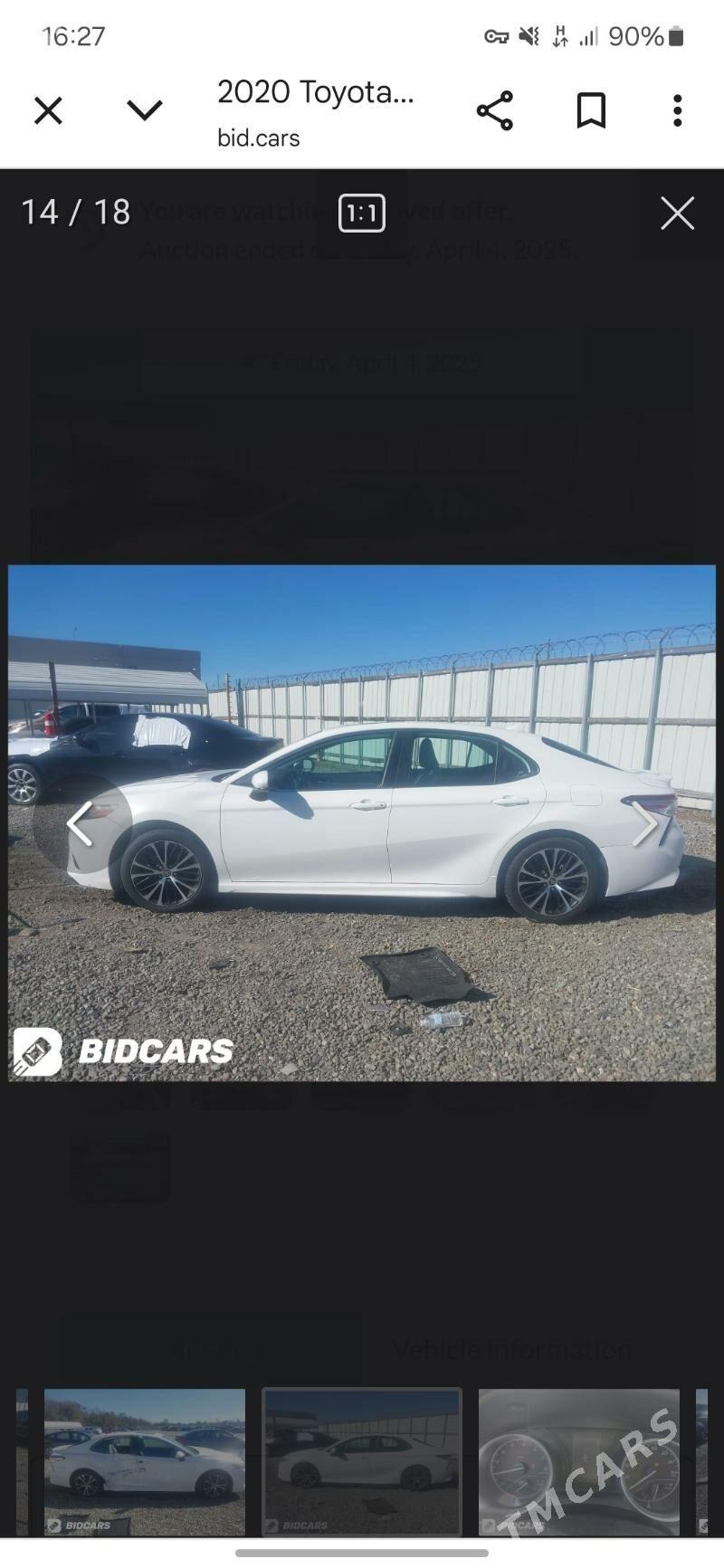 Toyota Camry 2020 - 345 000 TMT - Mary - img 6