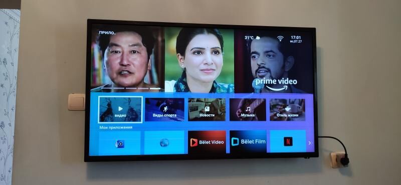 android 50 телевизор telewizor - Туркменбаши - img 4