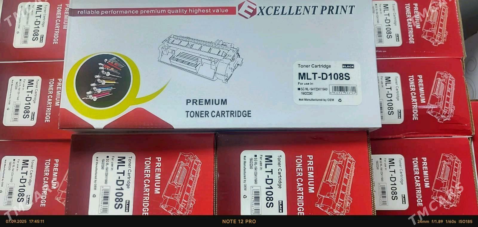 Samsung printer un kartrij 108 - Aşgabat - img 2