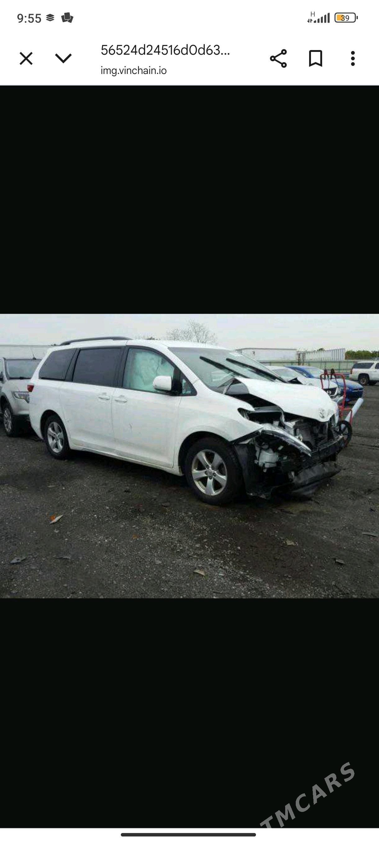Toyota Sienna 2016 - 365 000 TMT - Ашхабад - img 3