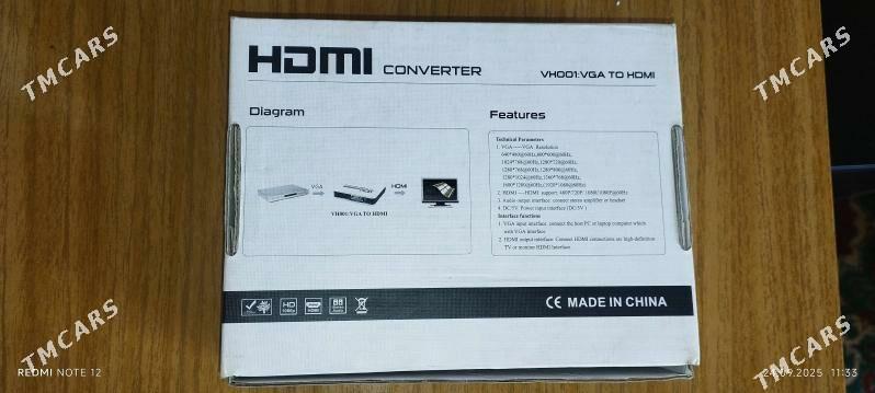 HDMI CONVERTER VGA TO HDMI - Ашхабад - img 5