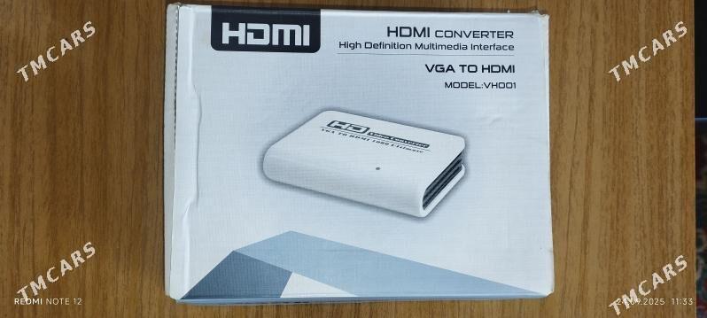 HDMI CONVERTER VGA TO HDMI - Ашхабад - img 3