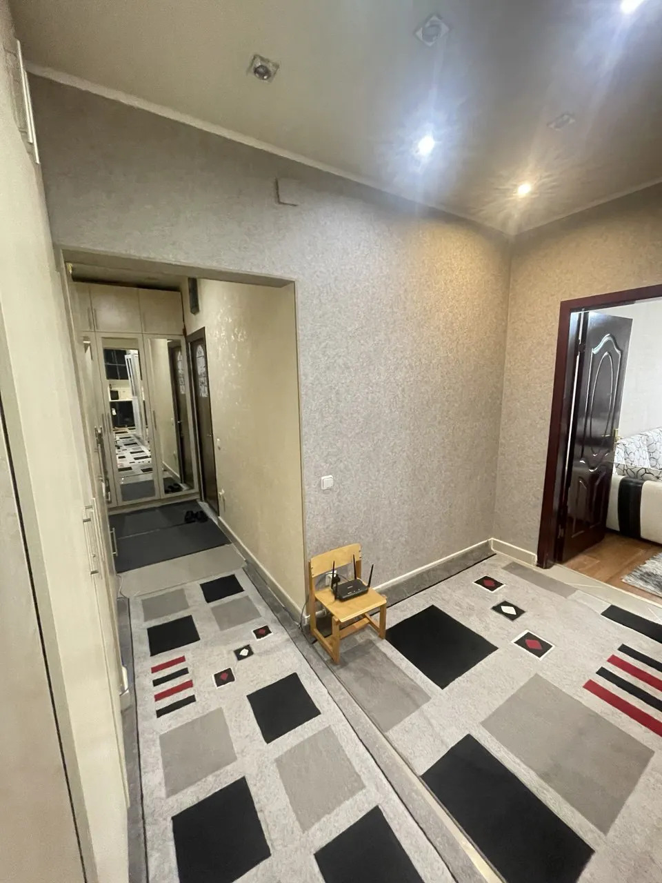 3 ком 9/7 этаж Мир 1 Евро - Aşgabat - img 5