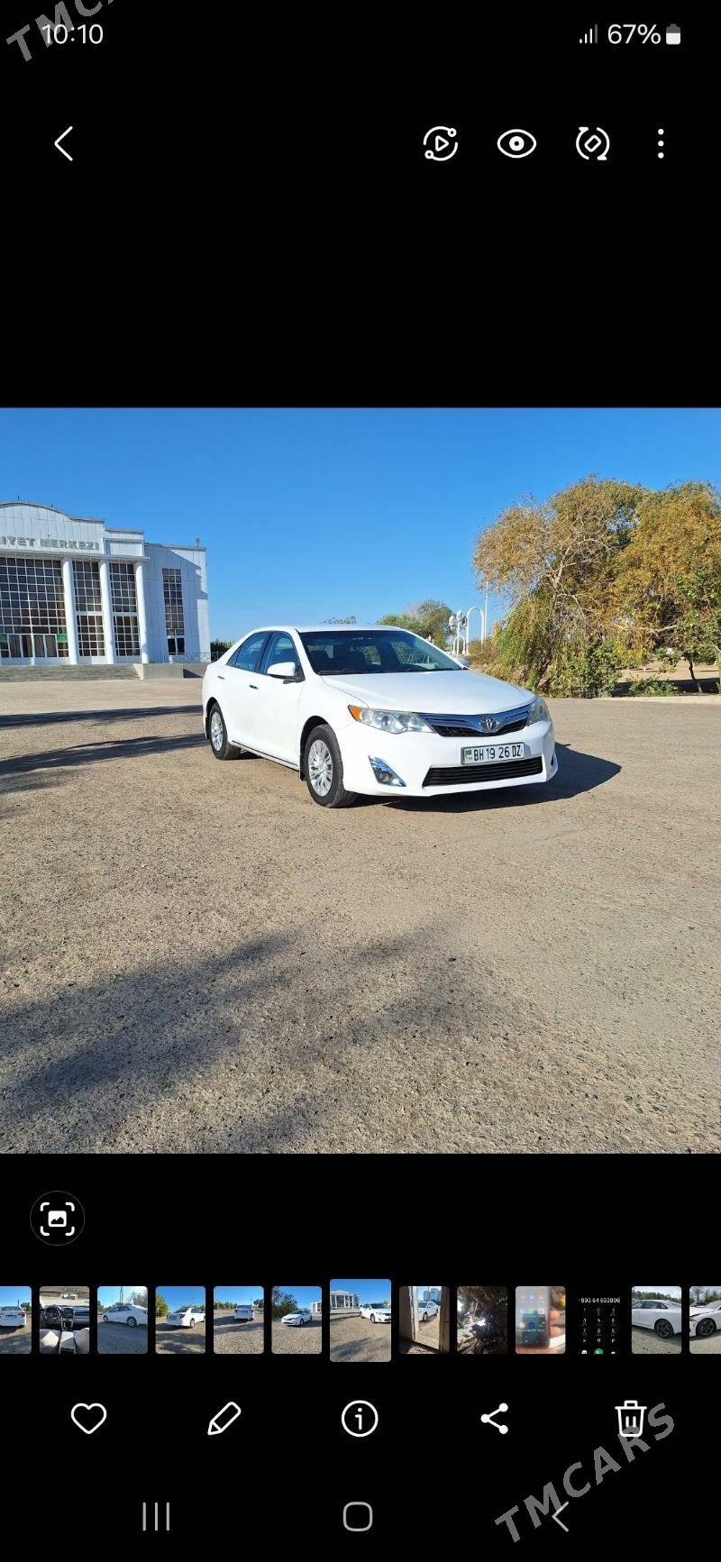 Toyota Camry 2012 - 220 000 TMT - Шабатский этрап - img 2