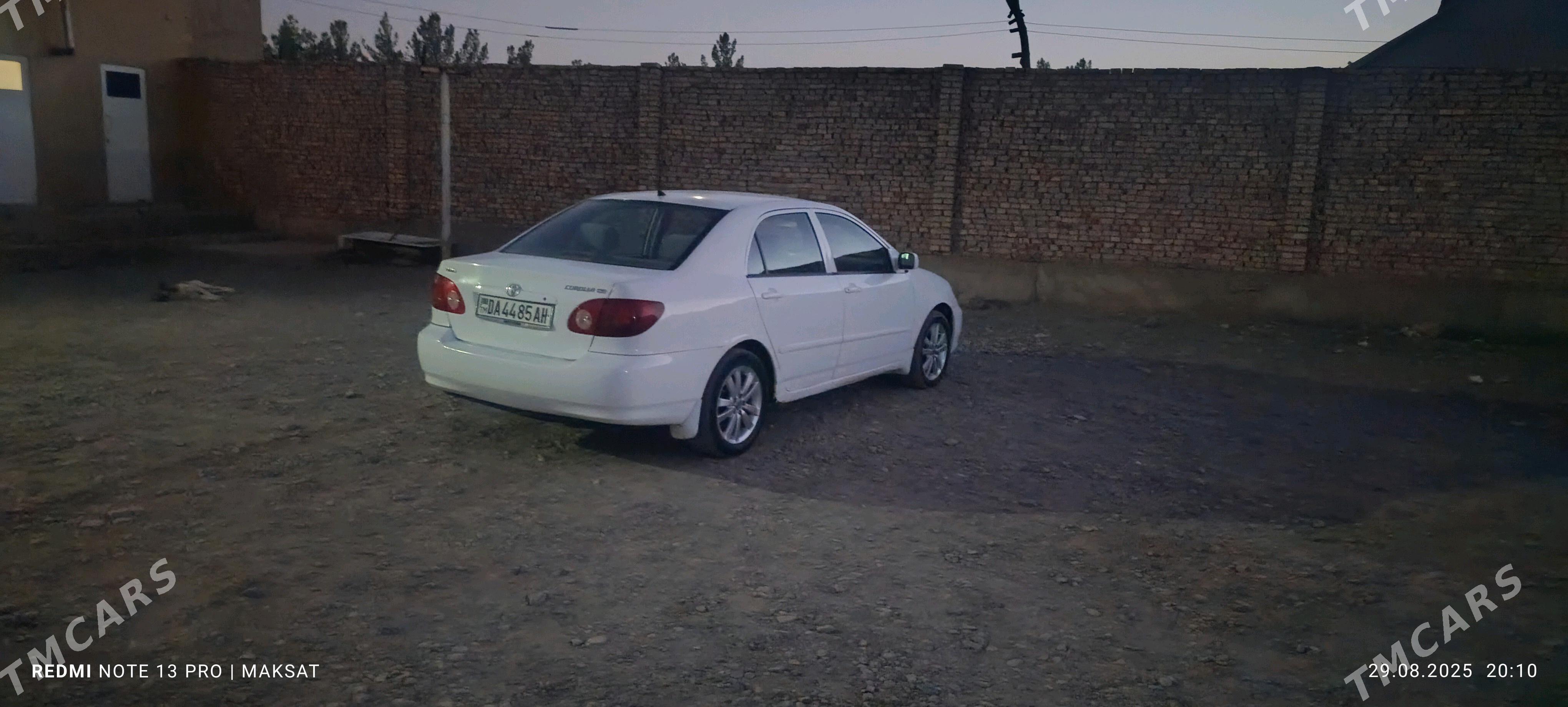 Toyota Corolla 2003 - 120 000 TMT - Теджен - img 5
