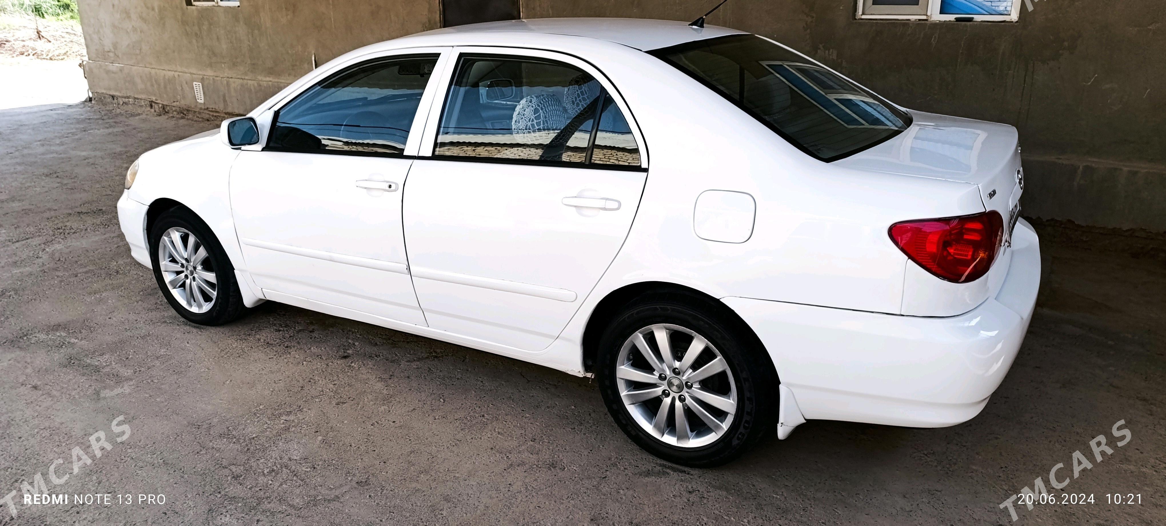 Toyota Corolla 2003 - 120 000 TMT - Теджен - img 8