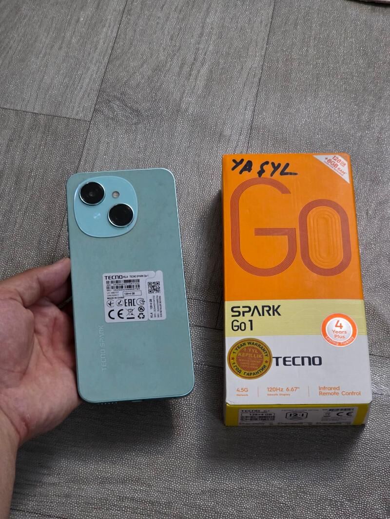 Tecno Spark Go 1. 8/128 - Ашхабад - img 2