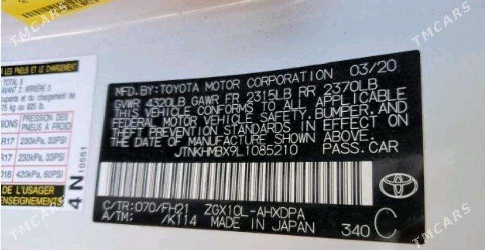 Toyota C-HR 2020 - 270 000 TMT - Türkmenabat - img 7