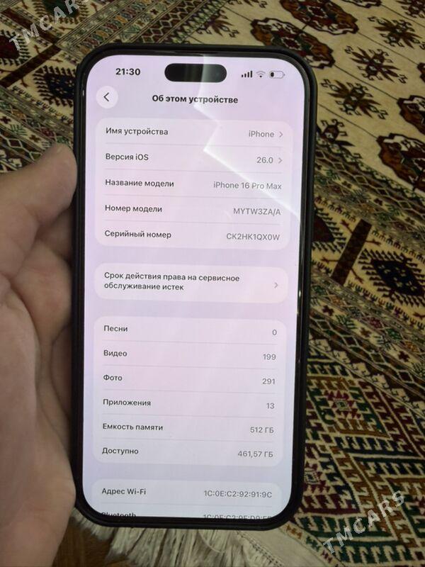 iphone 16 pro max - Aşgabat - img 7