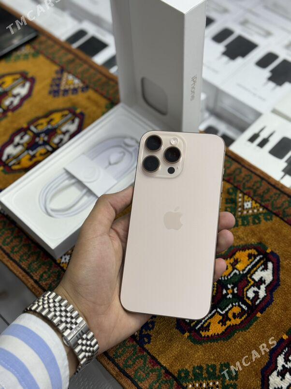 iPhone 16 pro max 256gb 100% - Garaşsyzlygyň 15 ýyllygy Söwda Merkezi - img 2