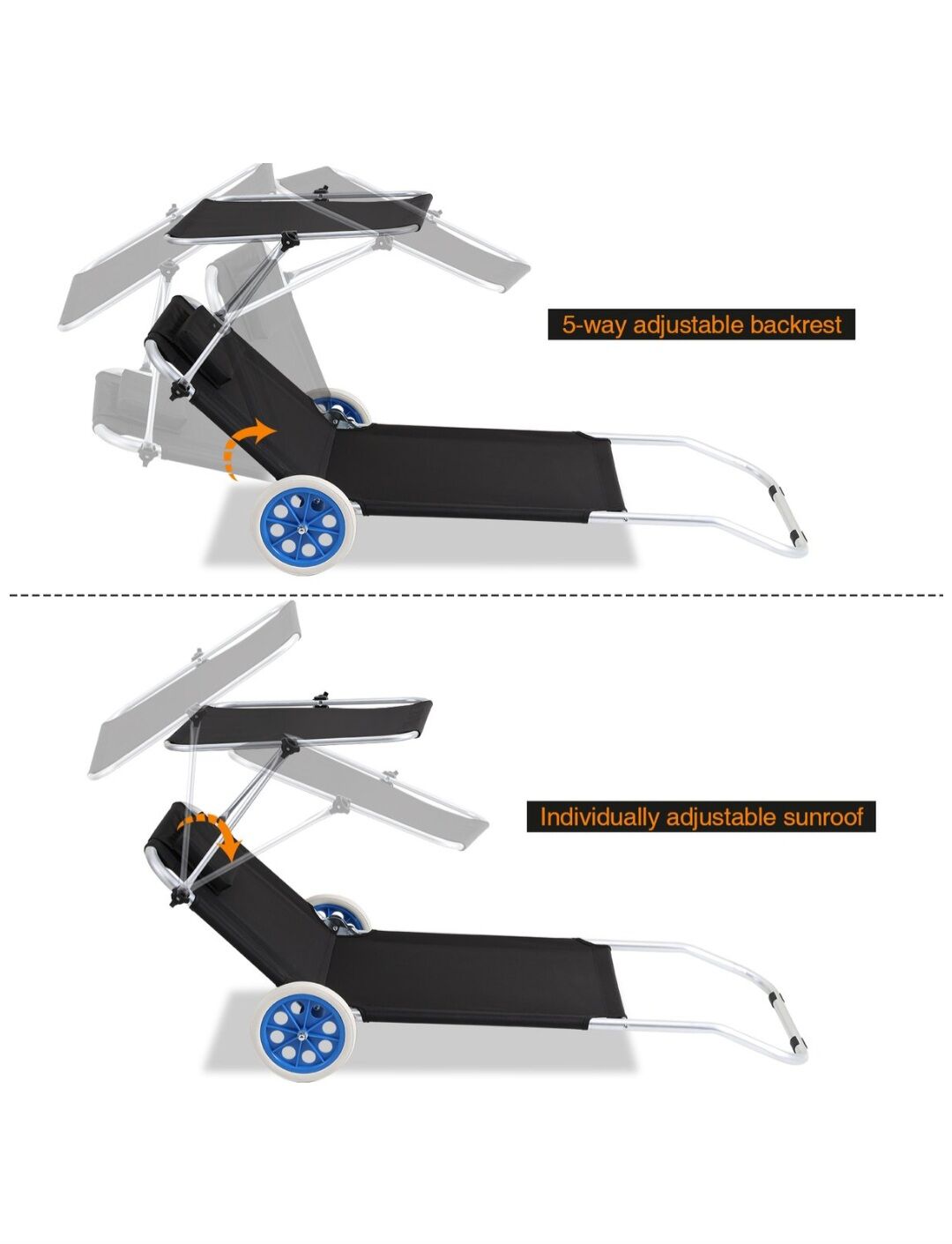 складная  тележка шезлонг - Daşoguz - img 5