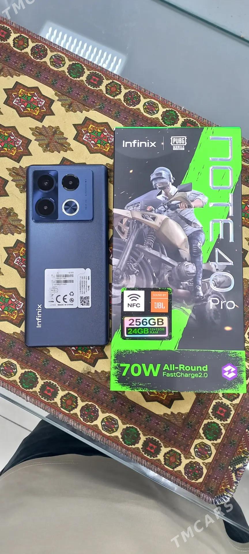 Note 40 pro 24/256 - Ашхабад - img 1