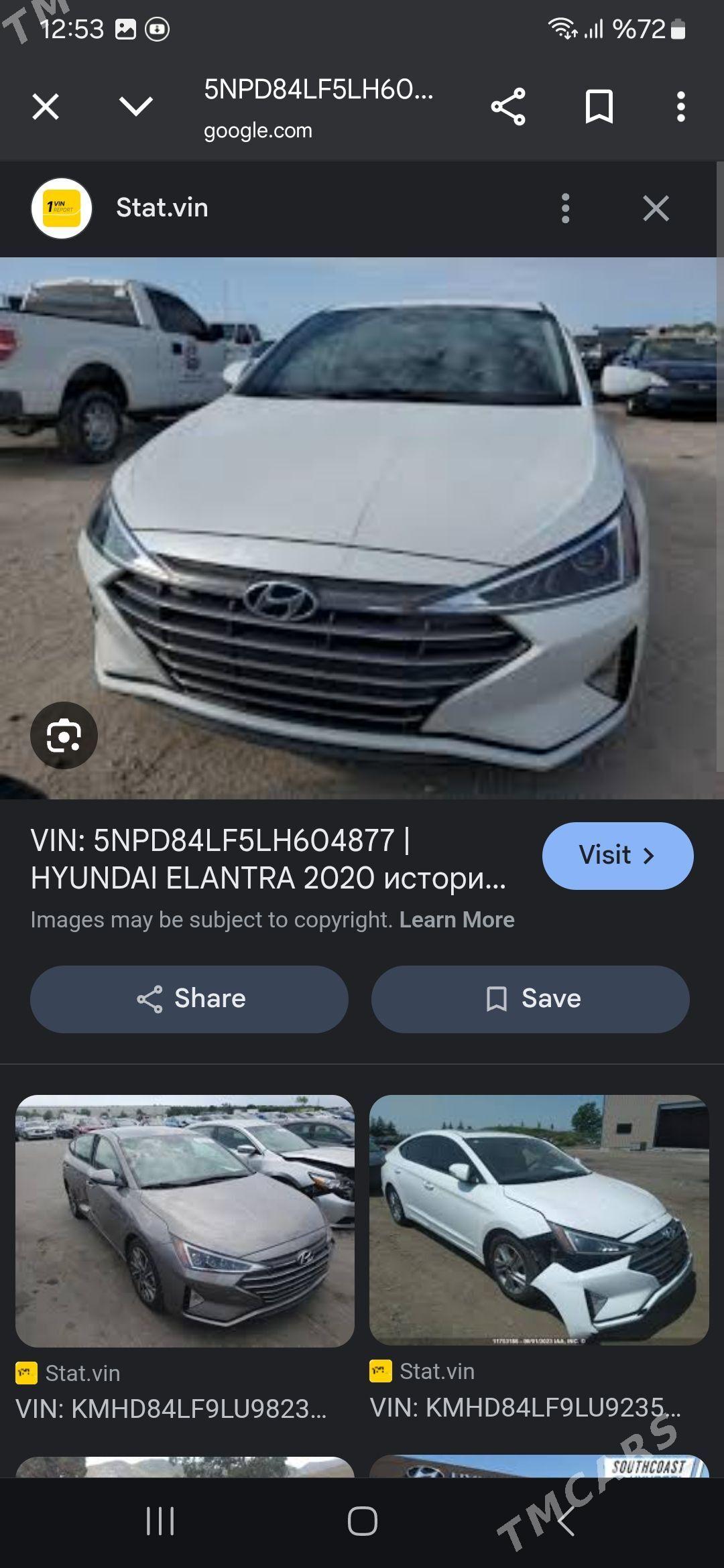 Hyundai Elantra 2020 - 242 000 TMT - Бузмеин ГРЭС - img 10