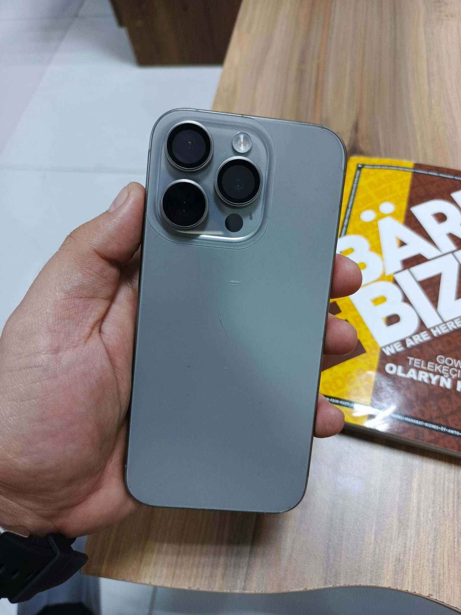 Iphone 15 pro 128 gb TITAN - 30 мкр - img 2
