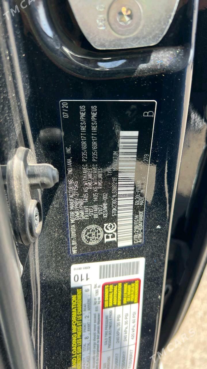 Toyota Sienna 2020 - 355 000 TMT - Мары - img 7