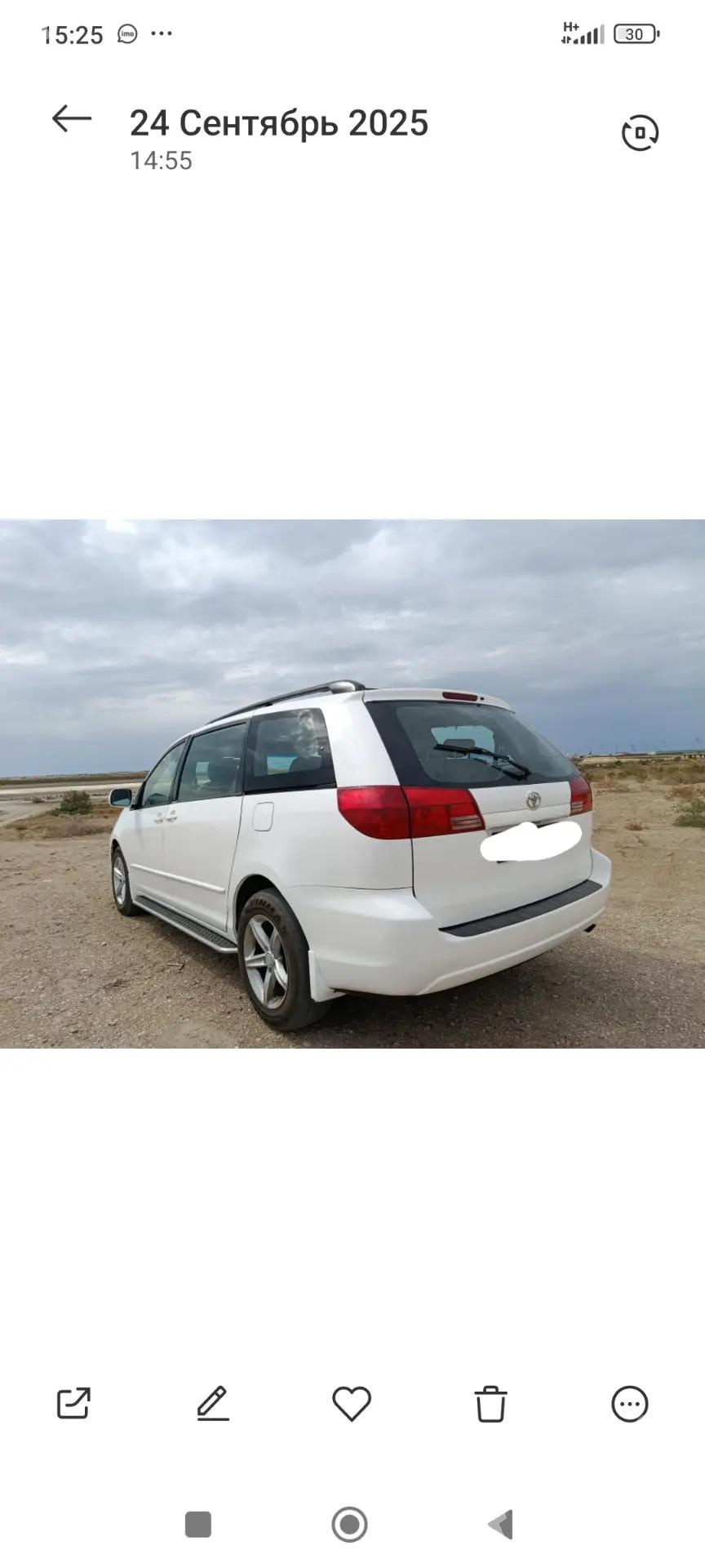 Toyota Sienna 2004 - 200 000 TMT - Хазар - img 2