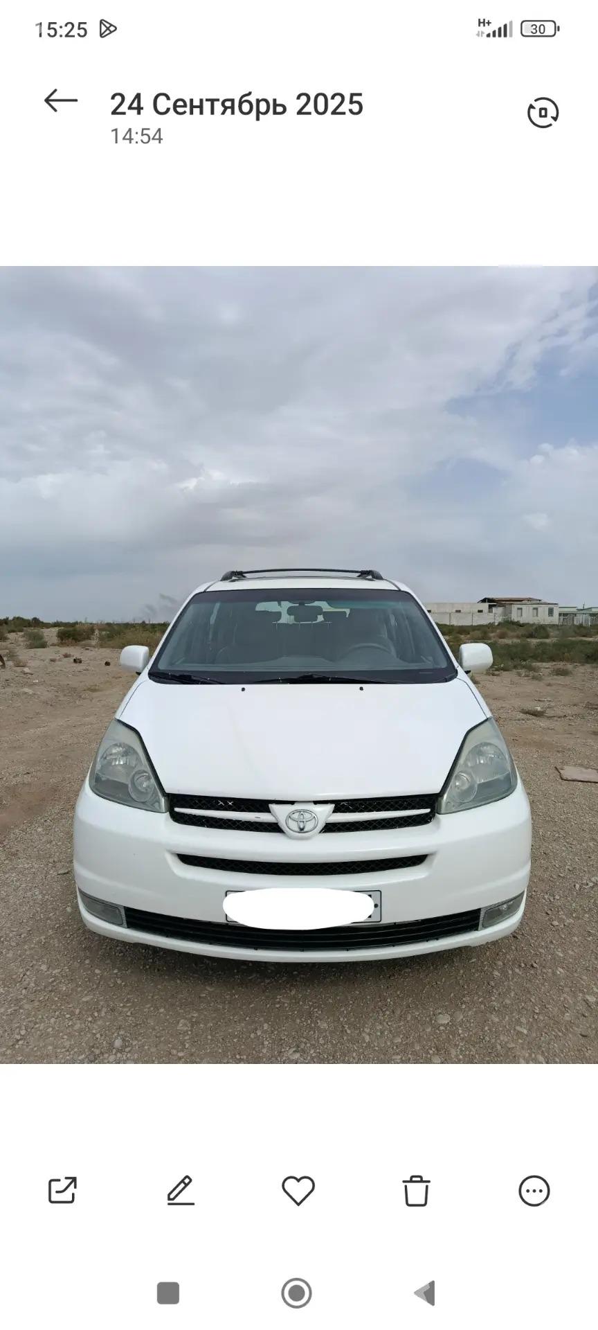 Toyota Sienna 2004 - 200 000 TMT - Хазар - img 1