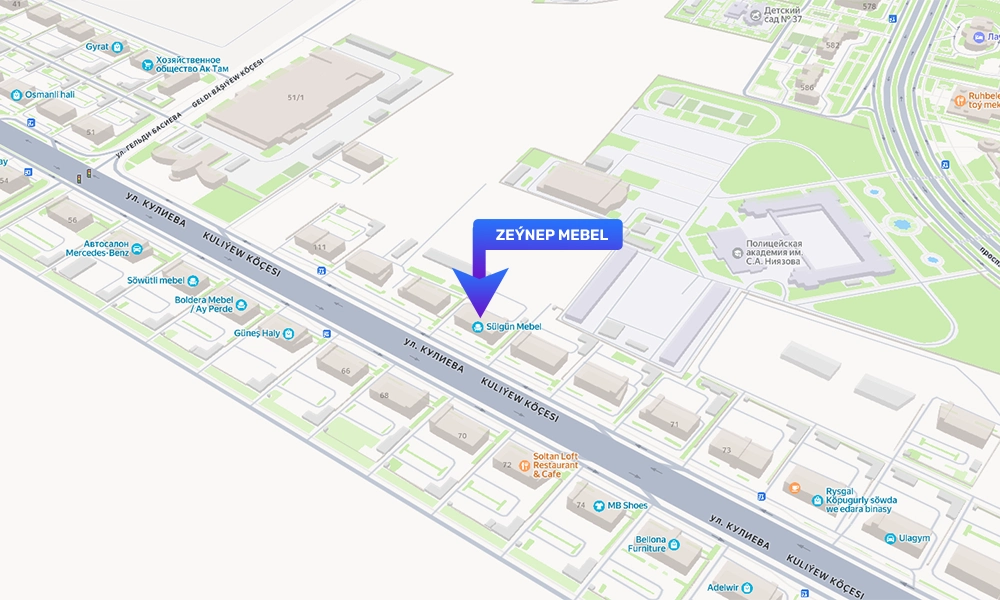 ZEYNEP MEBEL Map Location